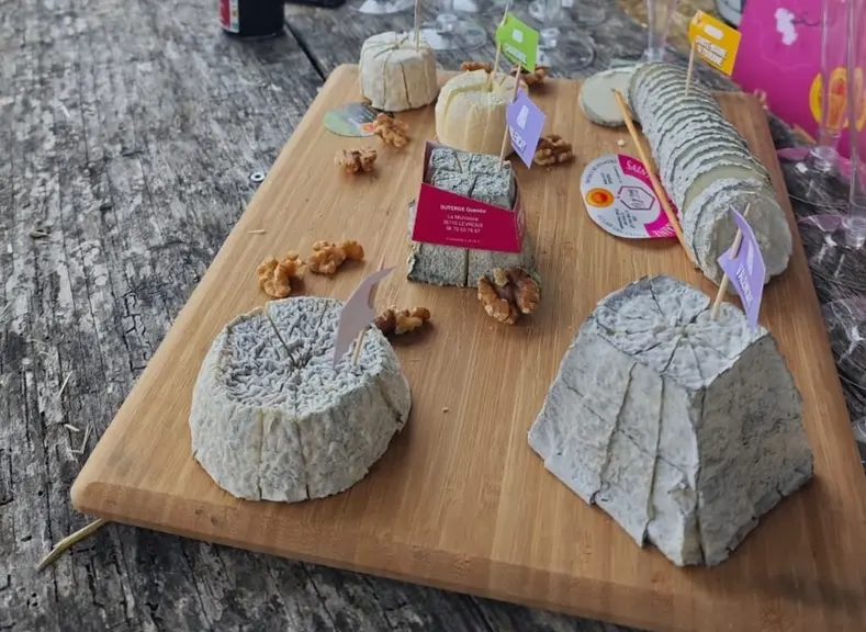 Fromages de chèvre de la région Centre-Val de Loire