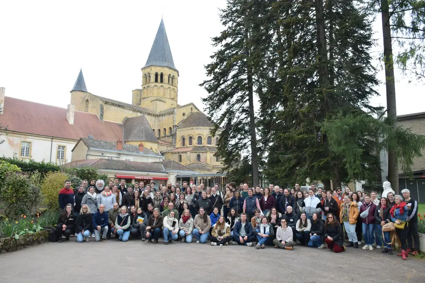 Les techniciens caprins à Paray-le-Monial