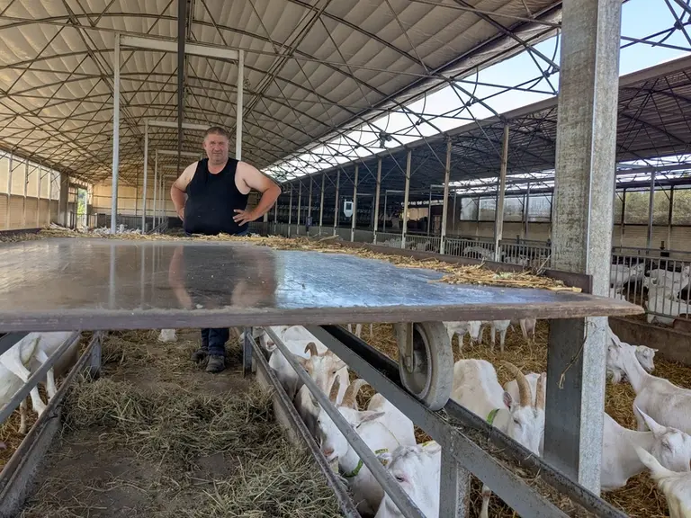 Florent Lievin et sa plateforme de distribution des fourrages