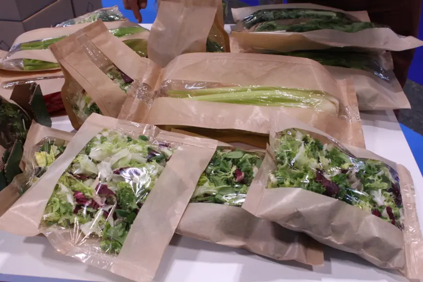 Bio Salad Roll de Classpack est le gagnant de la catégorie Industrie des fruits et légumes.