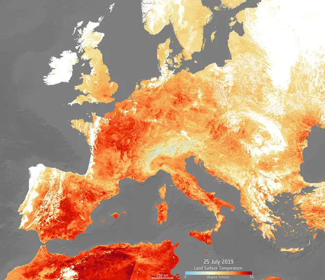 C’était le 25 juillet dernier. Une vague de chaleur extrême a frappé l'Europe avec des températures culminant jusqu'à 39-40° C. Les climatologues s’en