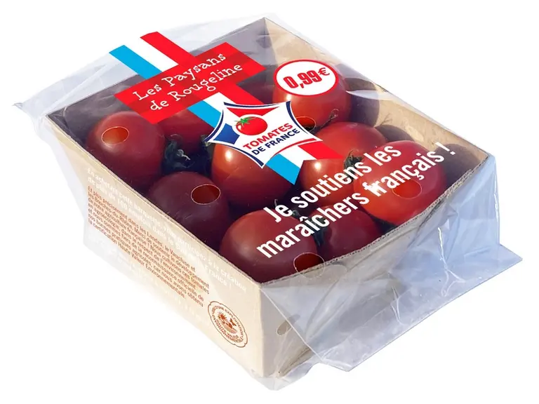 Plusieurs opérateurs ont lancé cette année une barquette de 200 g de tomates cerise rondes rouges, alternative nationale à la tomate cerise d’importat