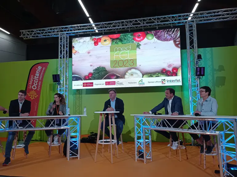 Conférence des Les anticipations de plantation du melon au Maroc, en Espagne et en France, sur le salon Medfel.