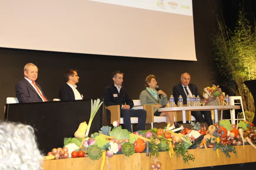 Une table ronde sur l’eau était organisée lors du dernier congrès de Légumes de France.
