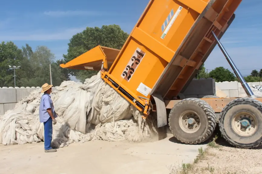 plastiques agricoles usagés