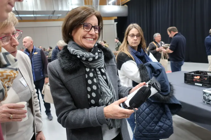Lors des Rendez-vous de l’Arbo à Valence, Sylvie Bureau de l’Inrae a présenté les résultats de l’utilisation du spectromètre p