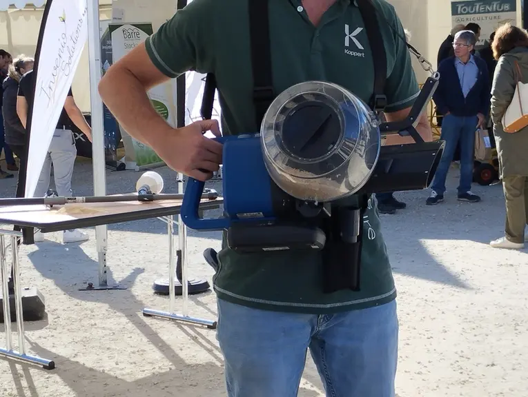 <em class="placeholder">Le diffuseur d'auxiliaires Airobreez de Koppert.</em>