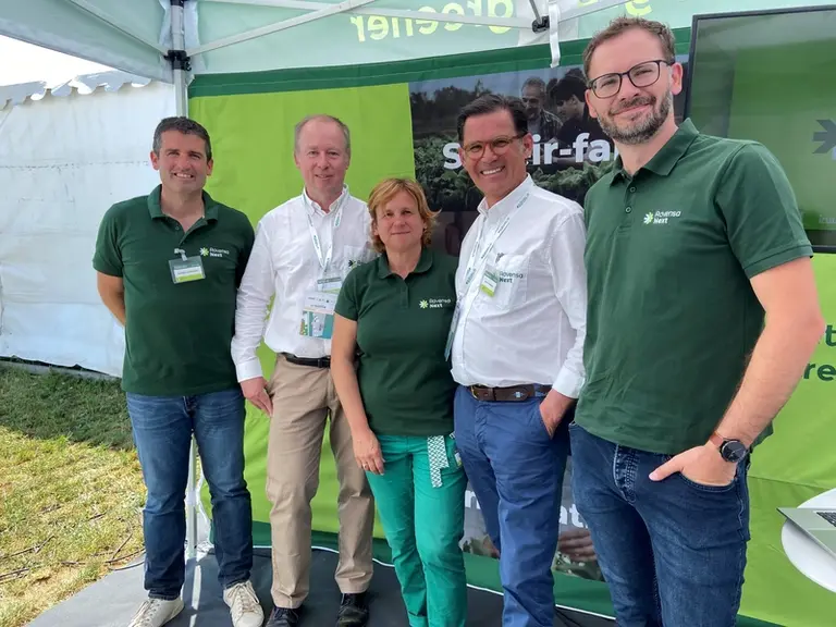 Les dirigeants de Rovensa Next France : Aurélien Guichart, directeur développement France et Suisse, Jean-Philippe Legendre, directeur Europe Nord-Oue