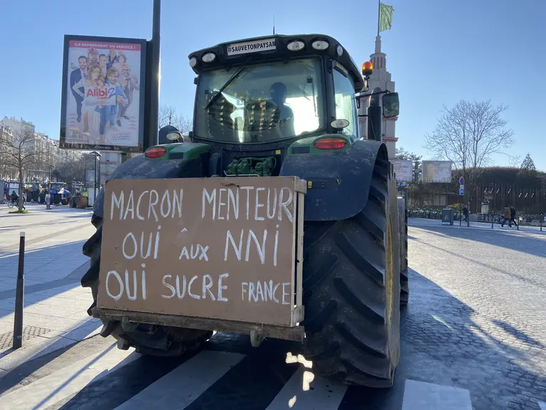 tracteur à Paris