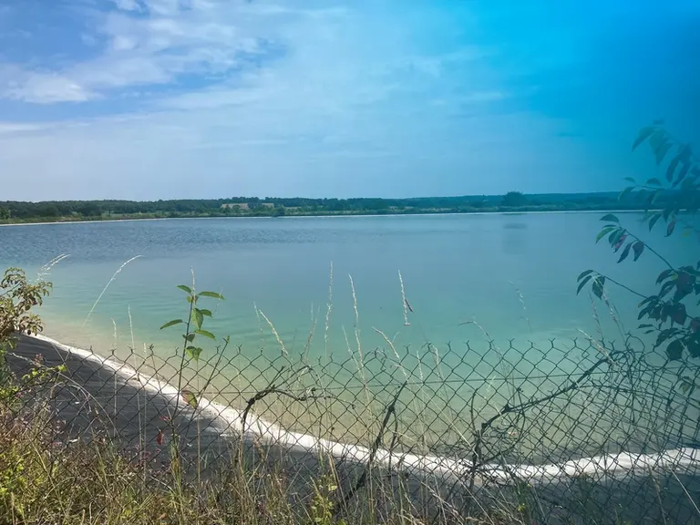 Réserve d'eau en Charente.