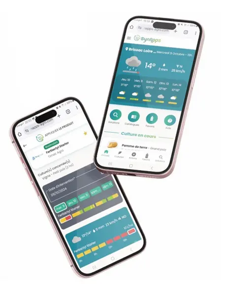 visuel de l'application SynApps