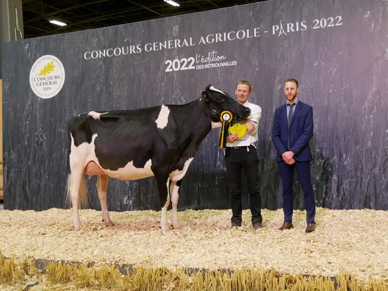 Wilt Bailay (Godewind) - Gaec Wilt dans le Bas-Rhin - Réserve grande championne et Championne et meilleure mamelle jeune