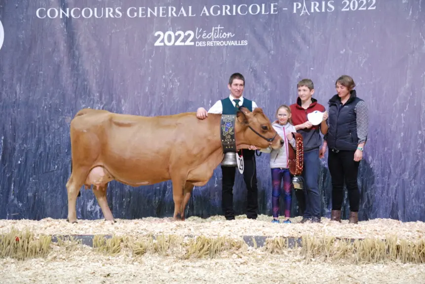 Houpette (Orty) - Gaec du Col de la Cicle en Savoie - Prix de la meilleure laitière
