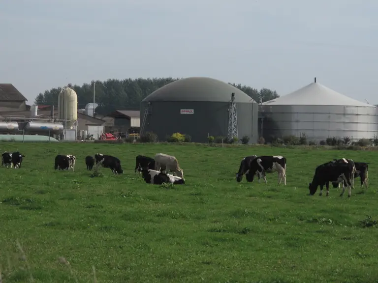 L'agriculture est concernée en tant qu'émetteur de gaz à effet de serre et porteur de solutions. © C. Pruilh