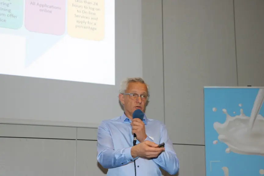 Stefan Nether, INTL-FCStone. " Le marché à terme est un outil pour fixer sa marge. "  © C. Pruilh