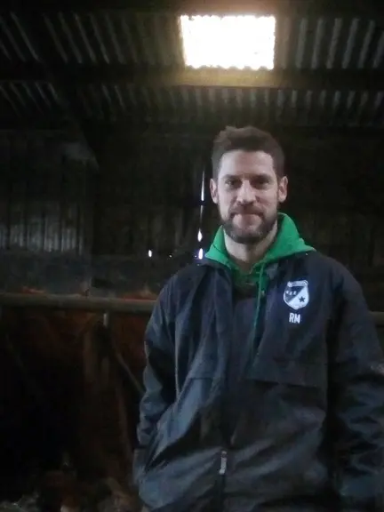 Romain Marrec, éleveur dans le Finistère © DR