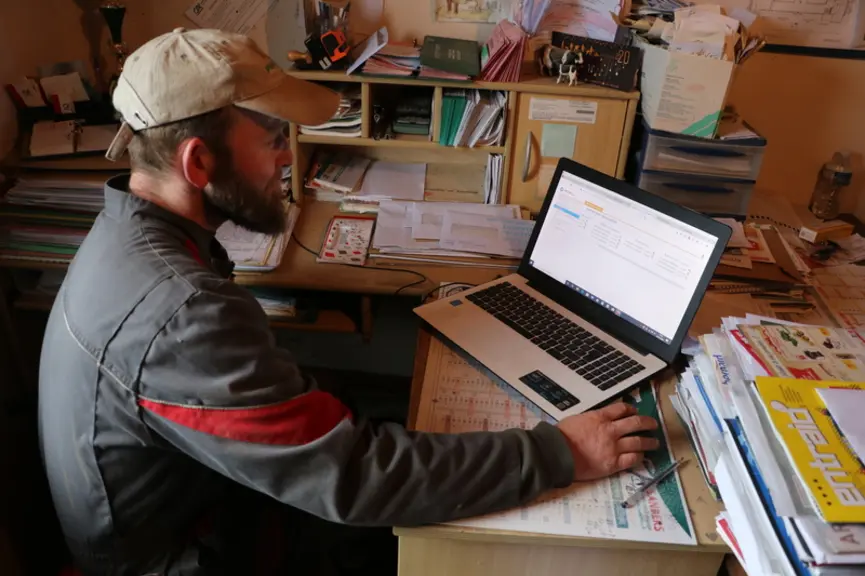 L’application dresse un bilan global de la santé à partir d’une soixantaine d’indicateurs renseignés. © E. Bignon