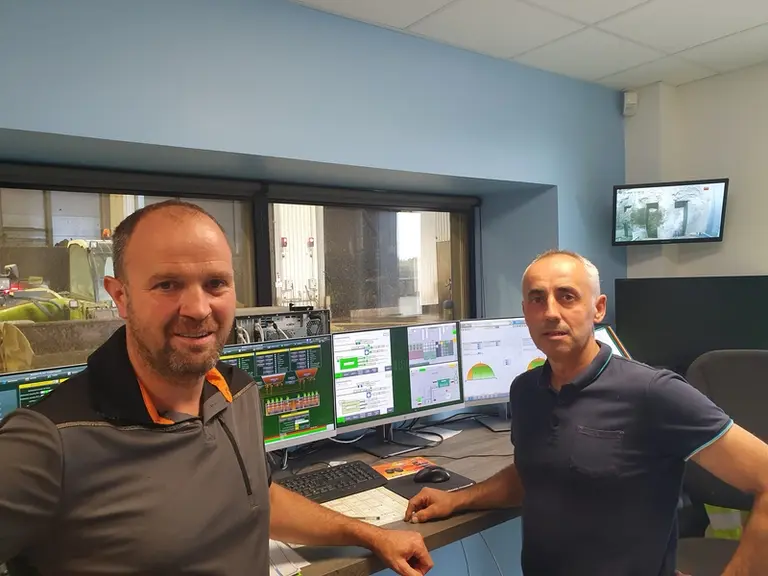 Laurent Taupin et Patrick Forêt, respectivement directeur et président de la SAS Agrimaine. « Notre priorité absolue, c’est de défendre l’élevage sur