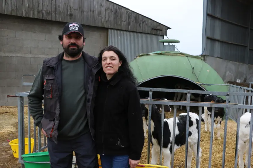 Gaël et Lucia Fortin ont quitté la Vendée pour se ré-installer en Loire-Atlantique. « Ce n’est pas le parcours le plus simple, mais aujourd’hui nous ne regrettons pas ce choix. » © E. Bignon