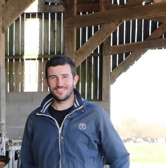 Sylvain Fioleau, éleveur en Vendée