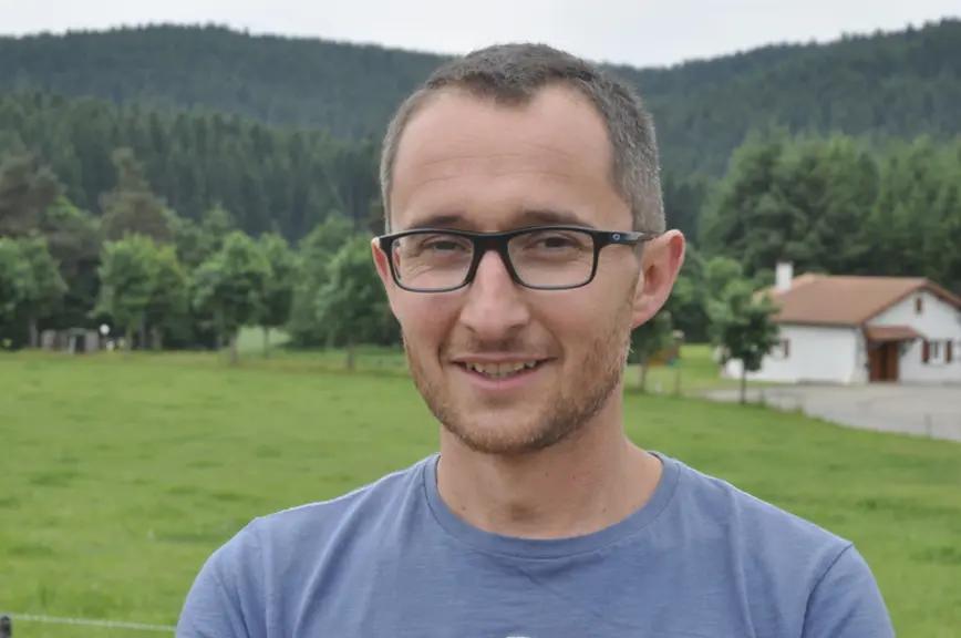 Philippe Chausse, éleveur. « Je préfère parfois freiner le potentiel des vaches plutôt que d’acheter des aliments chers, d’autant plus que nous n’avon