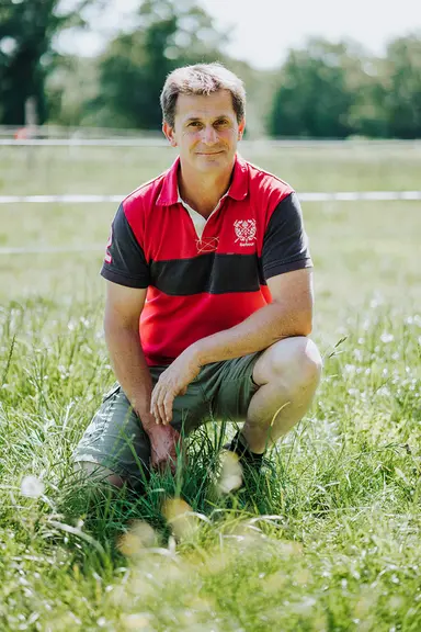 Hervé Colas, en Gaec à Livré-la-Touche (53), et responsable du bio à la section LSDH de l'APLBC.