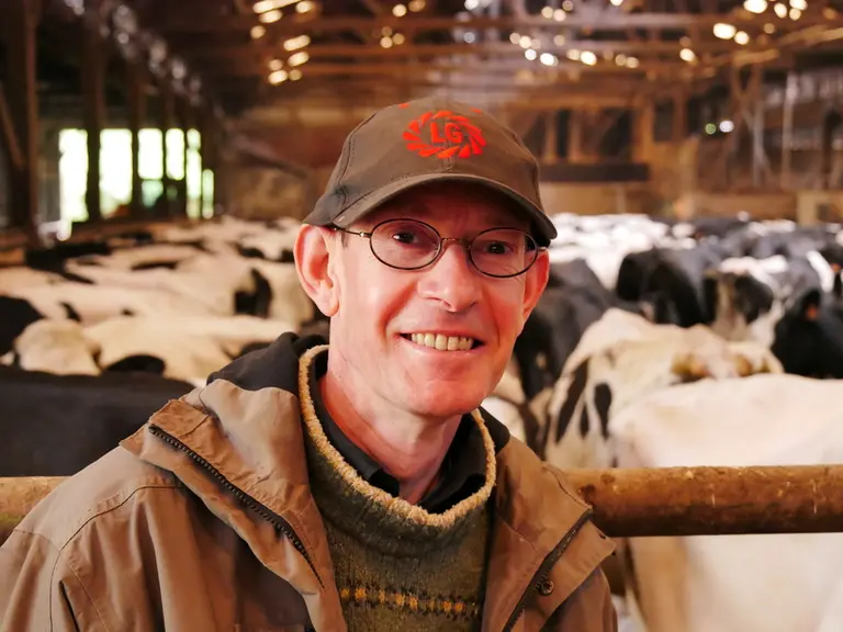 Thierry Bouteiller, éleveur.