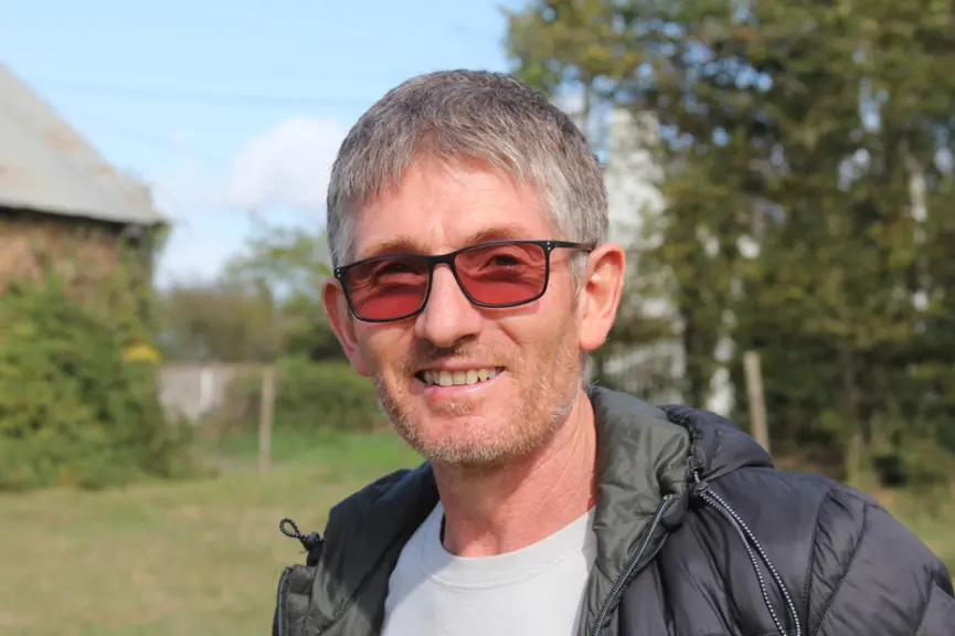 Yannick Allard, en Gaec en Loire-Atlantique