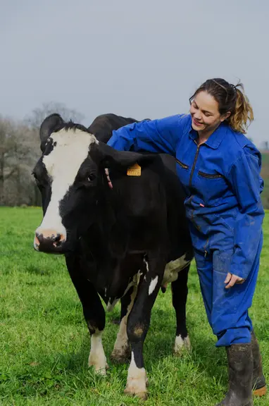 Laurie Poussier espère trouver son rythme en réalisant un mi-temps sur la savonnerie et un mi-temps sur la ferme.