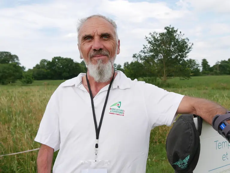 Jean-Luc Gayet, conseiller prairies à la chambre d’agriculture des Pays de la Loire.
