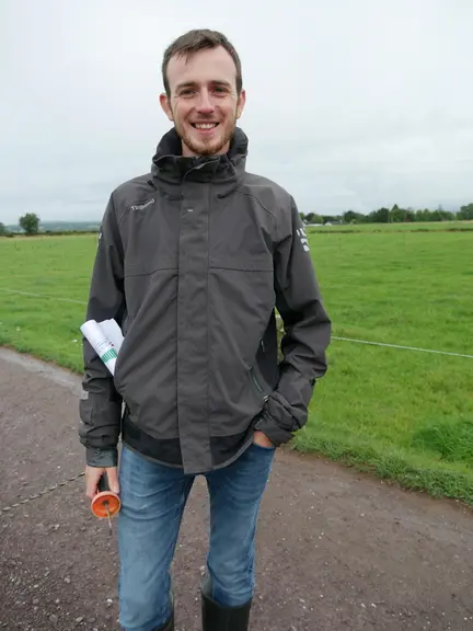 Alann Jezequel, en thèse à Moorepark (Teagasc) en Irlande