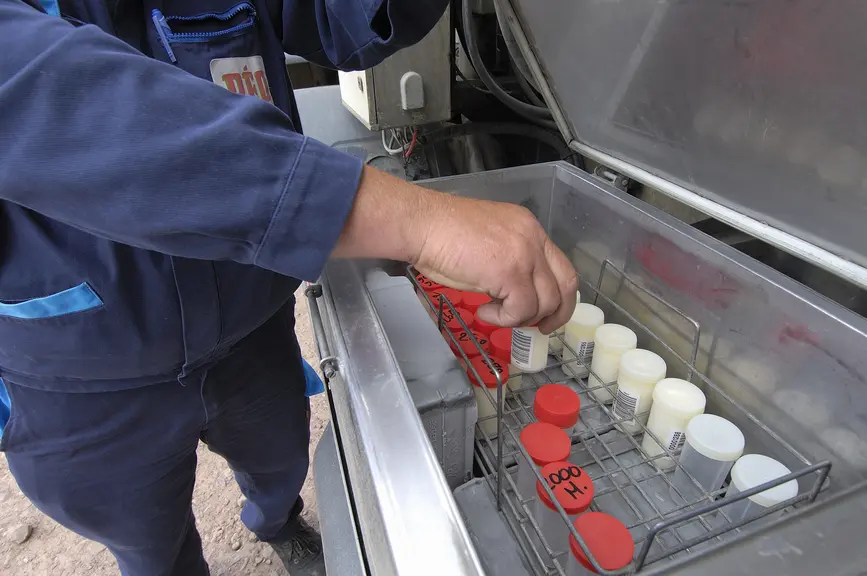  Contrôle de la qualité du lait