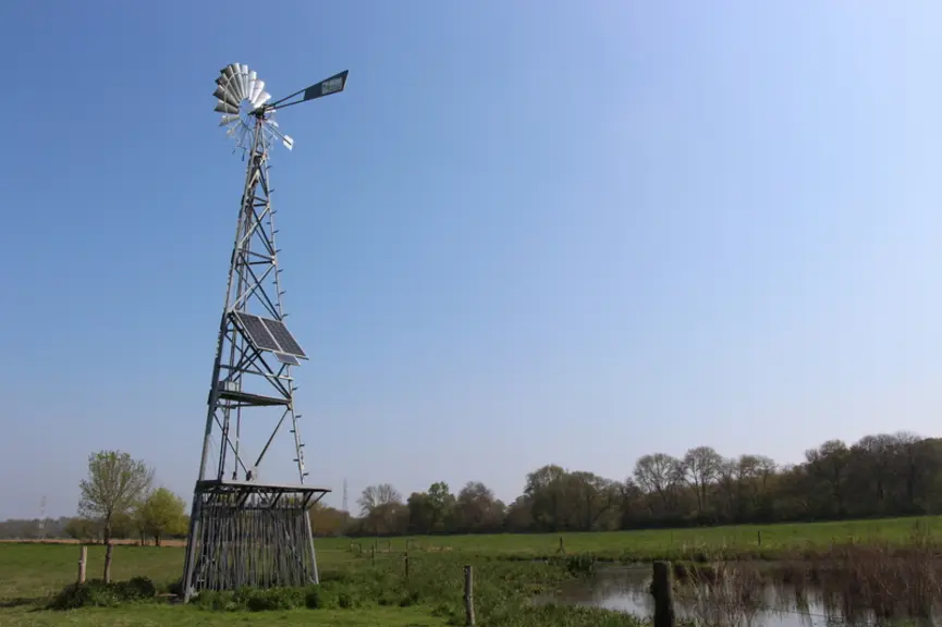 Éolienne de pompage