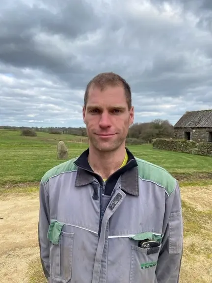 Nicolas Coatrieux, Gaec de la Croix de Bodudo à Le Vieux-Bourg dans les Côtes-d’Armor