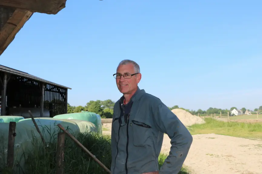 <em class="placeholder">Thierry Jaguelin, éleveur de vaches laitières </em>