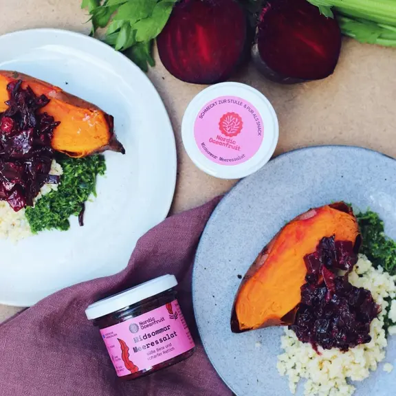 Développer des produits à part entière, avec de nouveaux goûts comme les salades aux algues bio de Oceanfruit and betterfish.