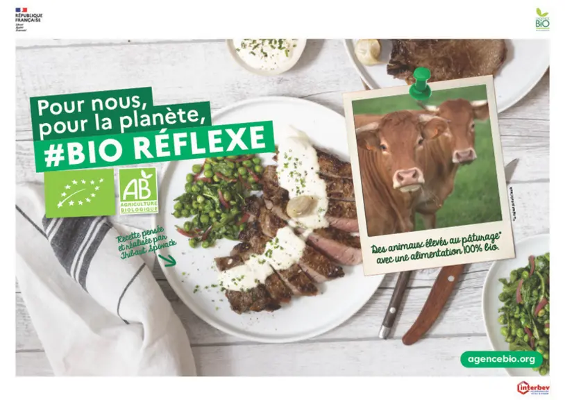 Lors de la première campagne, Interbev n'avait fait que reprendre les visuels. Cette fois-il, il y alloue un budget.
