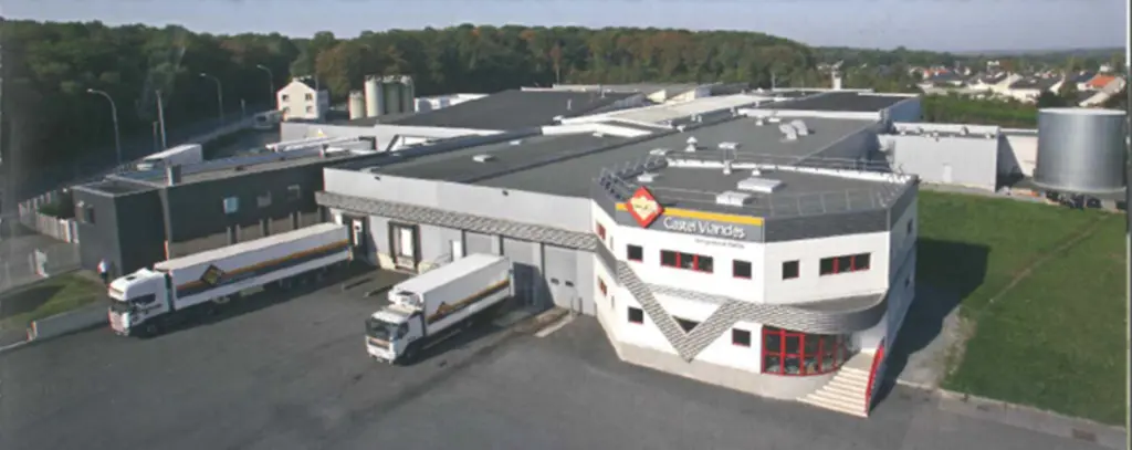 Le site Castel Viandes de Châteaubriant, en Loire-Atlantique, est certifié Iso 50001 depuis septembre 2018. © Castel Viandes