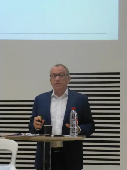 Alain Le Floch, directeur général du groupe Terrena. © Th. G.