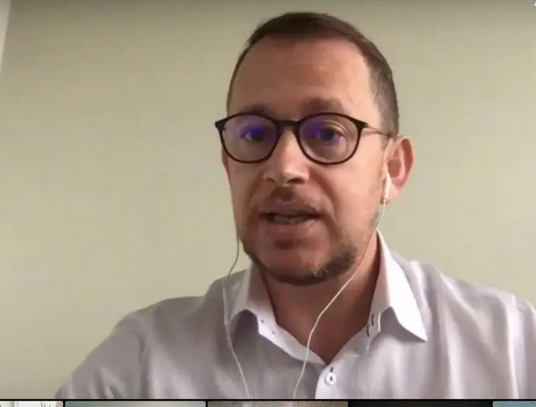 Fabrice Pierre Inrae, responsable de l’équipe Inrae-Toxalim à Toulouse. © Capture d'écran