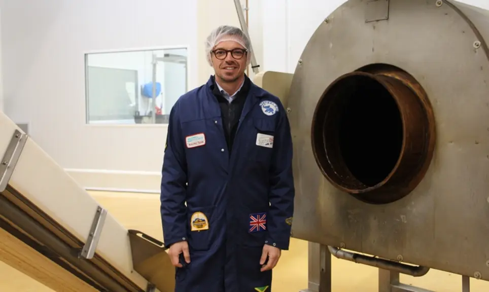 Franck Bonfils, président-fondateur d'Un air d'ici.  © A.-S. L.