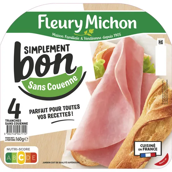 Du Simplement bon au Bio le responsable, Fleury Michon déploie une série d'arguments répondant à toutes les attentes. © Fleury Michon