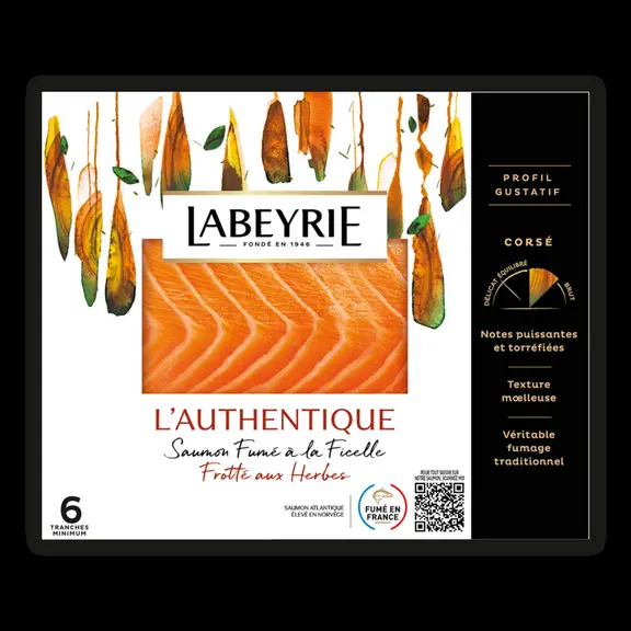 Le goût authentique frotté aux herbes vient compléter la palette de goûts festive. © LFF