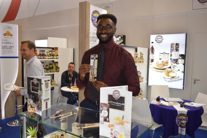 Ripath Mpoutu, directeur export de Sainte-Lucie.