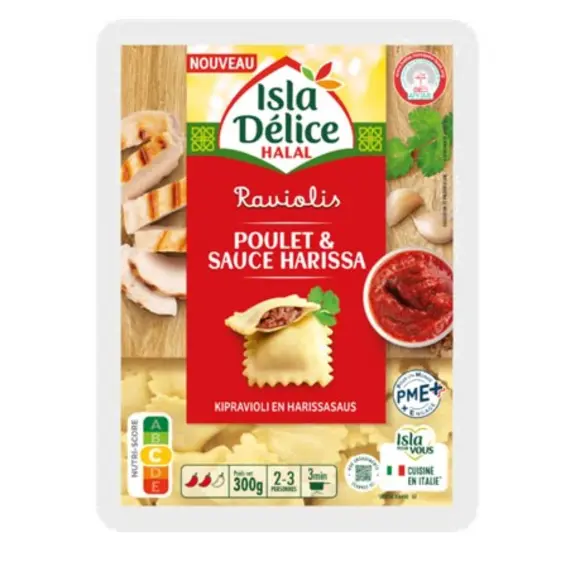 Pâtes fraiches de la marque Isla Délices