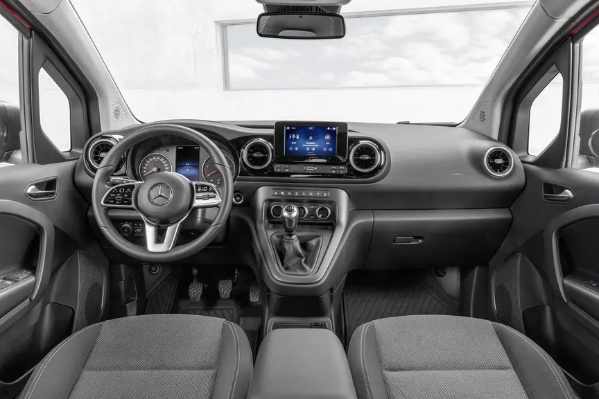 L'utilitaire Mercedes Citan adopte une planche de bord spécifique