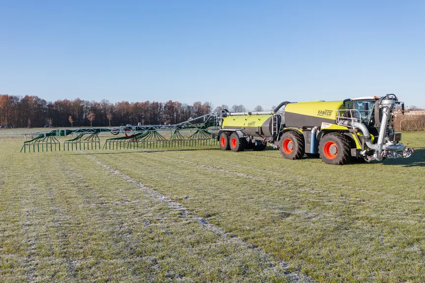 Kaweco propose une large gamme de tonnes à destination des Xerion : ici, une combinaison 36 m3.