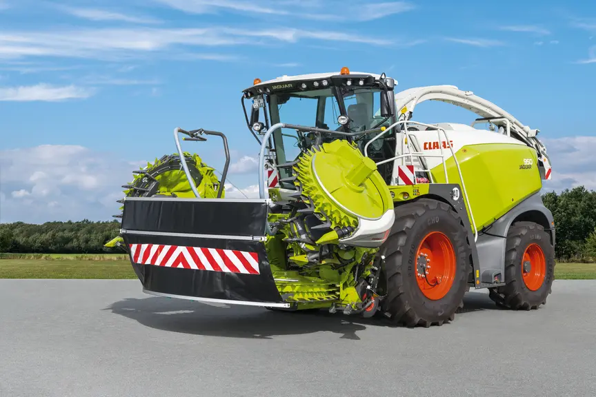 Claas bec ensileuse Orbis 900 Réussir Machinisme