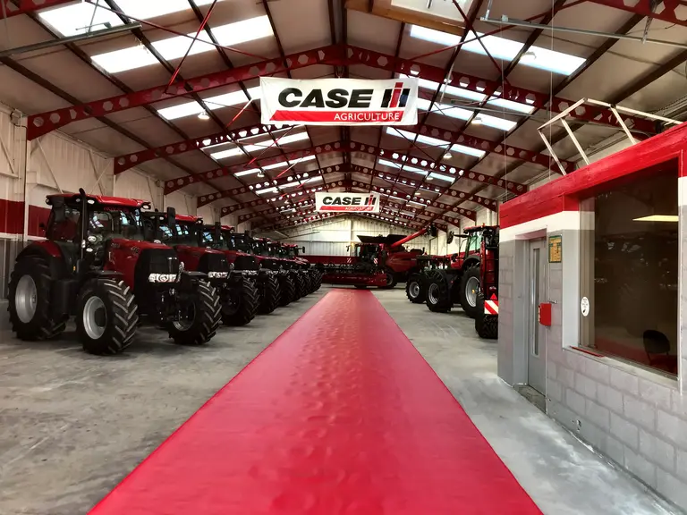 Nouveau site Novagri, concessionnaire Case IH, à Créquy dans le Pas-de-Calais (62) - Bâtiment.