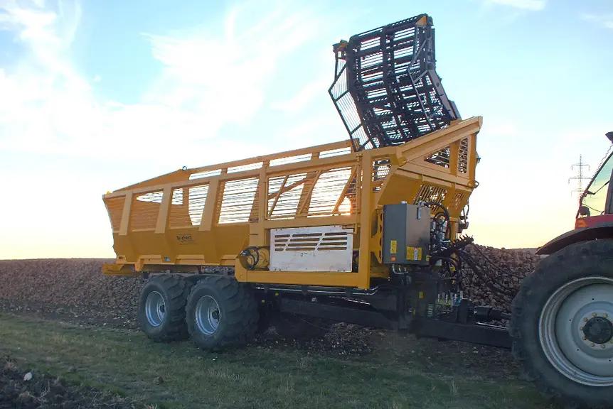 Transbordeur betteraves Brochard Constructeur - rachat Fliegl